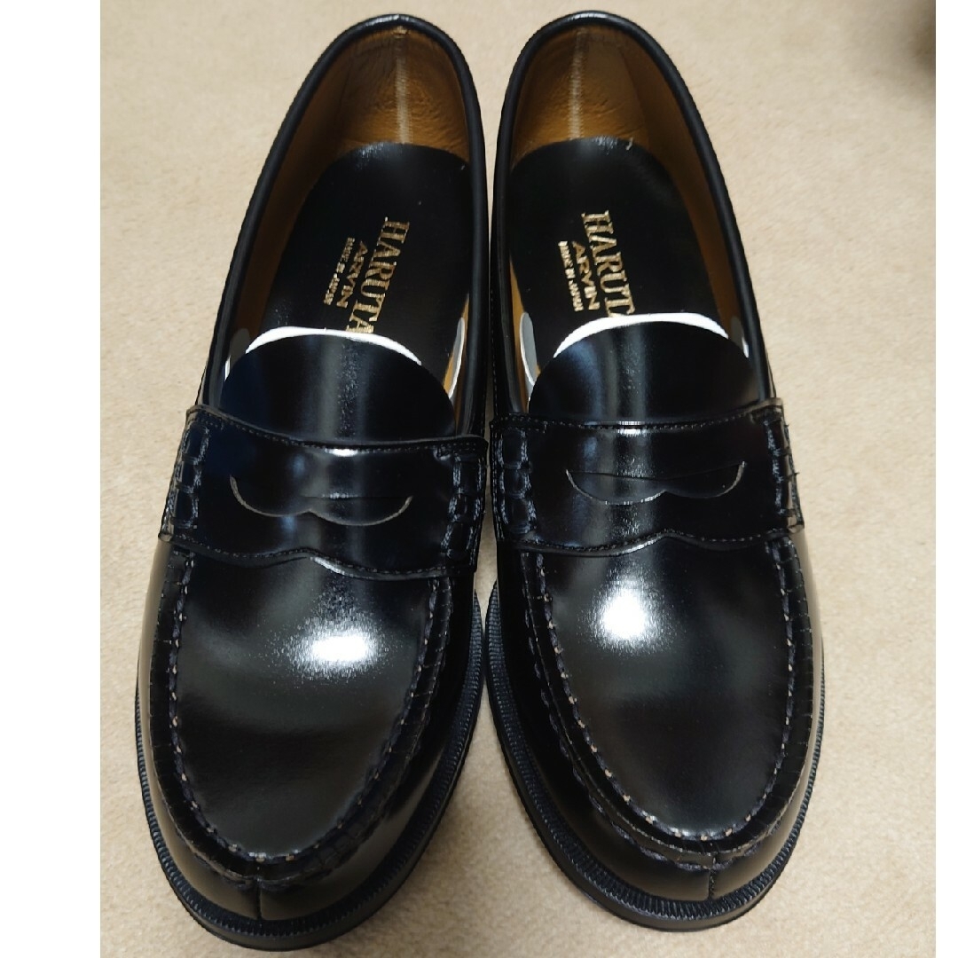 HARUTA(ハルタ)の（新品、未使用）HARUTA 4514BLK 25.5cm 2E レディースの靴/シューズ(ローファー/革靴)の商品写真
