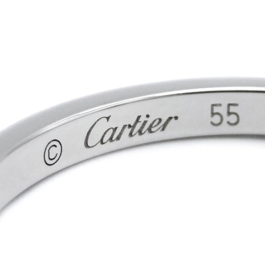 Cartier(カルティエ)のカルティエ バレリーナ カーブ リング ＃55 約15号 指輪 Pt950 プラチナ950 ウェディング ジュエリー CARTIER 横浜BLANC メンズのアクセサリー(リング(指輪))の商品写真