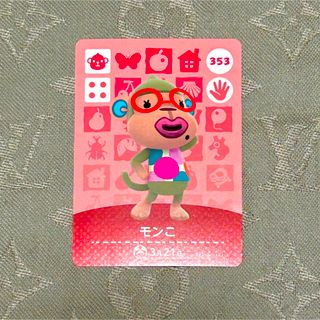 ニンテンドウ(任天堂)のあつ森　どうぶつの森　あつまれどうぶつの森　amiiboカード　モンこ(カード)