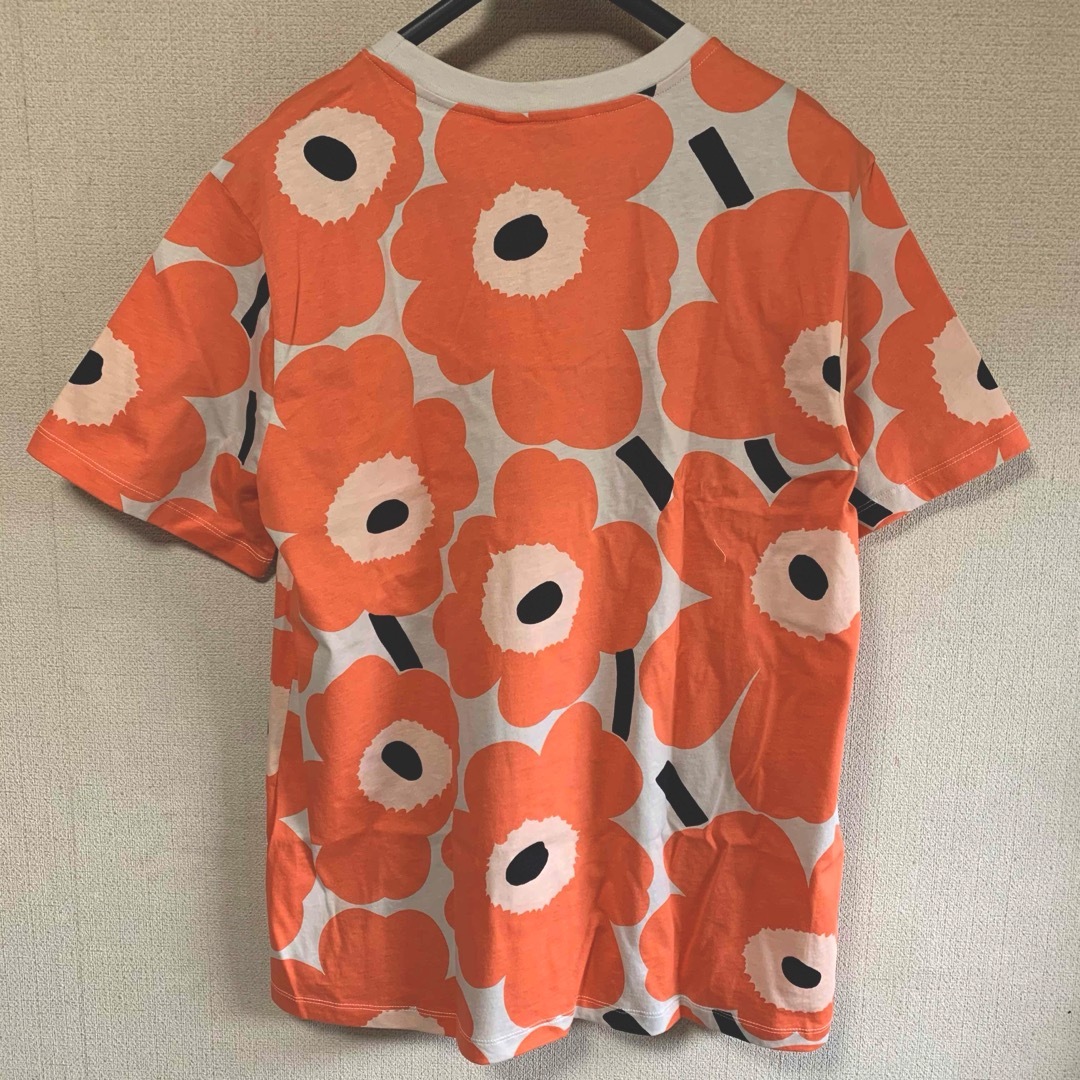 marimekko(マリメッコ)のマリメッコキオスキ Marimekko Kioski Tシャツ オレンジ 半袖 レディースのトップス(Tシャツ(半袖/袖なし))の商品写真