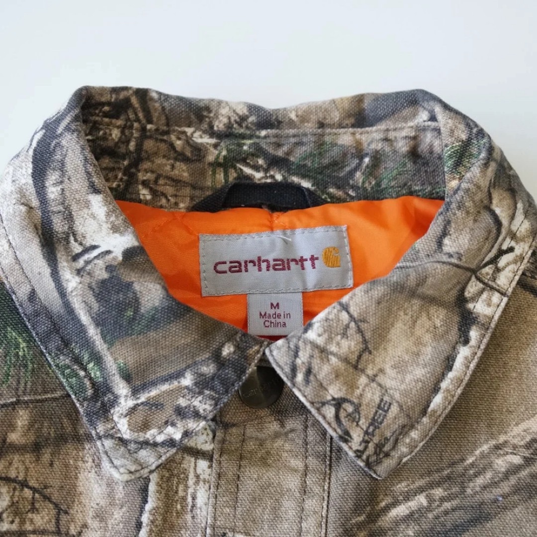 carhartt(カーハート)のカーハート　リアルツリー　シャツジャケット　carhartt メンズのジャケット/アウター(ミリタリージャケット)の商品写真