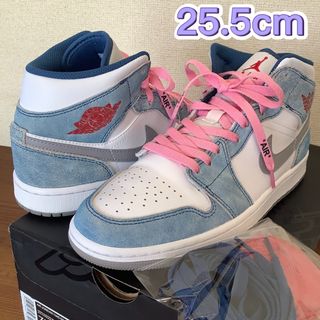 ジョーダン(Jordan Brand（NIKE）)の美中古NIKE AIR JORDAN 1 MID DN3706-401(スニーカー)