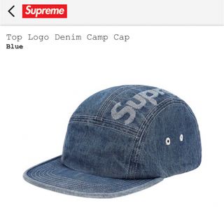 シュプリーム(Supreme)のsupreme Top Logo Denim Camp Cap(キャップ)