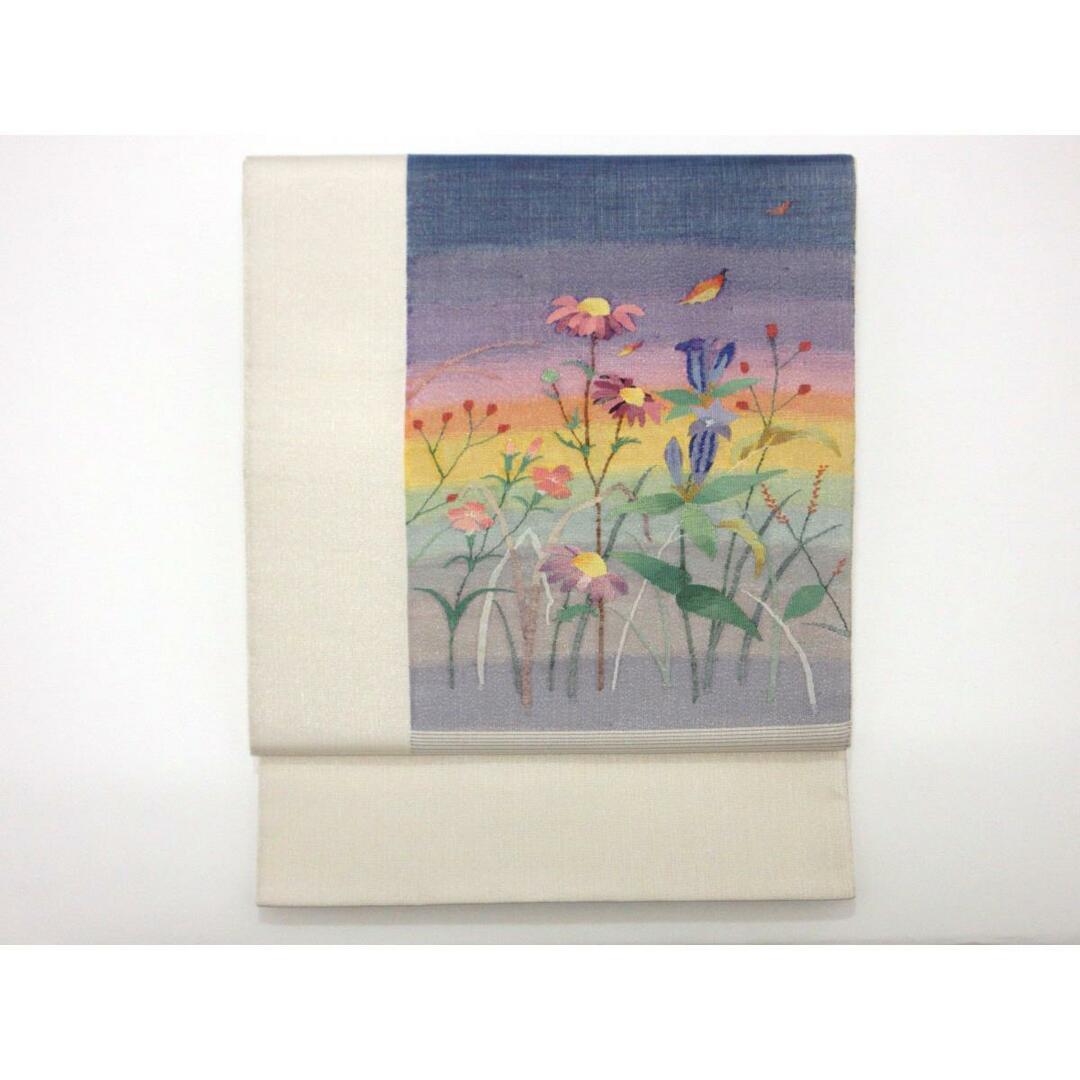 未使用品】袋帯 すくい織 未使用品】袋帯 すくい織