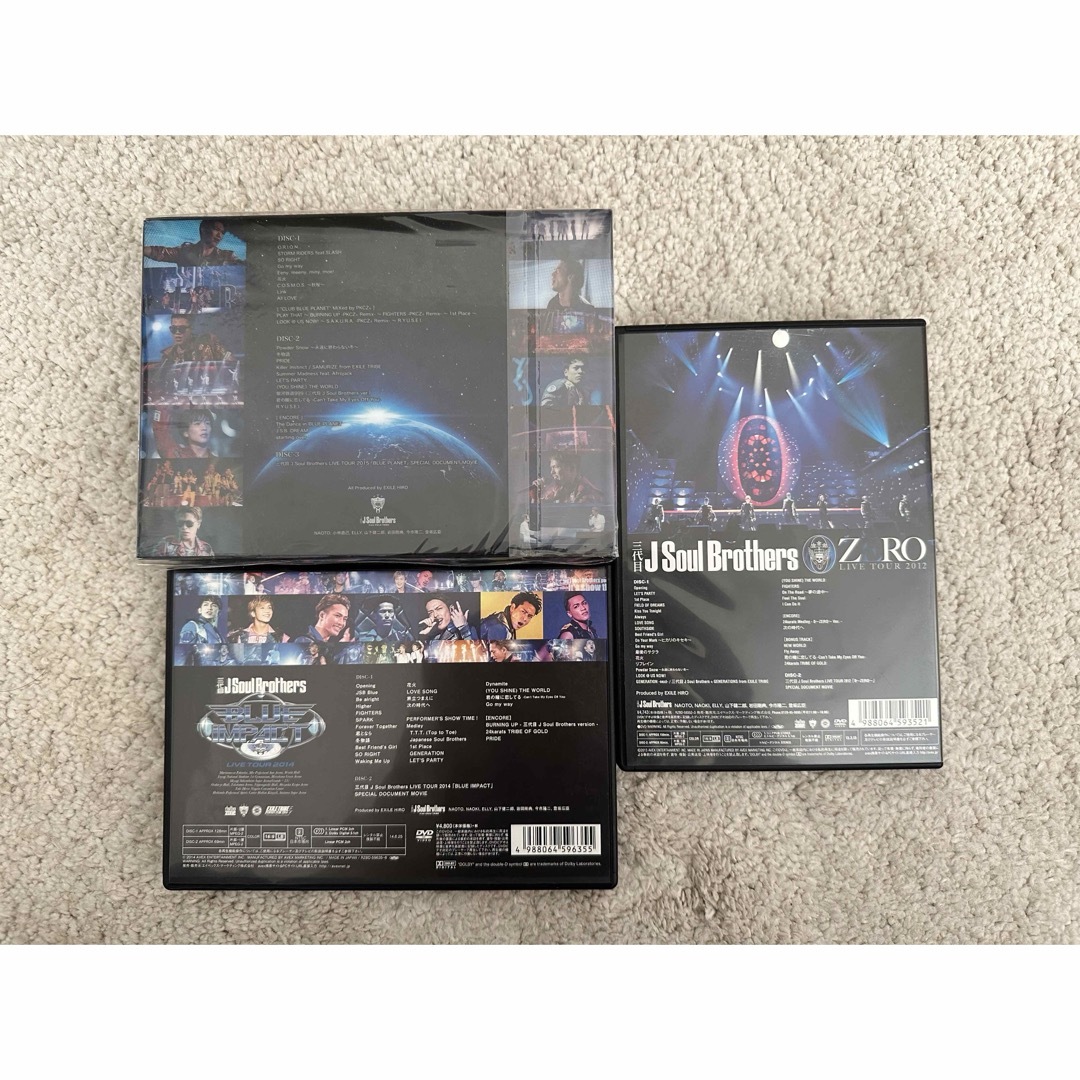 三代目 J Soul Brothers(サンダイメジェイソウルブラザーズ)の三代目J Soul Brothers DVD エンタメ/ホビーのDVD/ブルーレイ(ミュージック)の商品写真