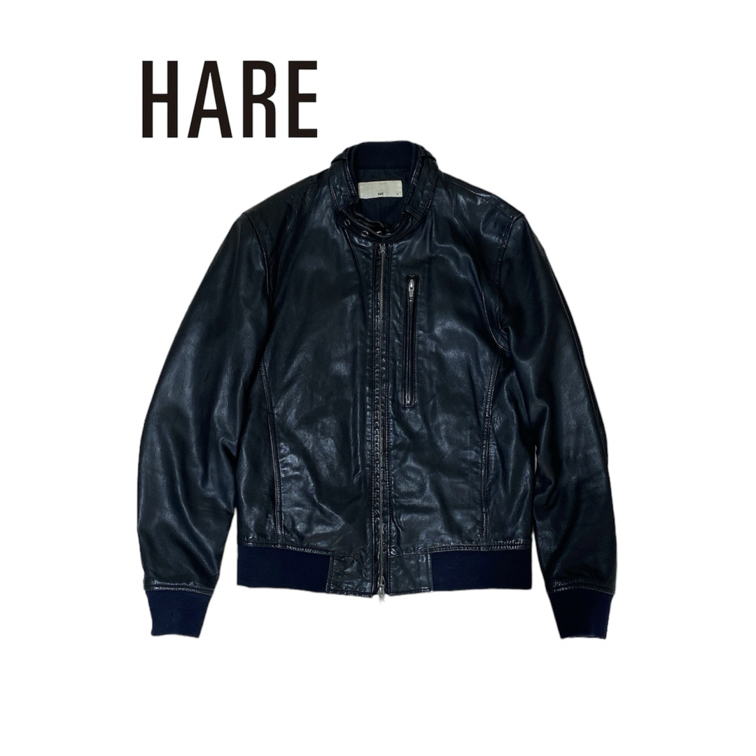 HARE(ハレ)のHARE シープスキン レザージャケット レザーブルゾン メンズのジャケット/アウター(レザージャケット)の商品写真