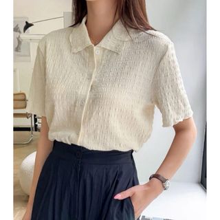 シーイン(SHEIN)の☆Dazy☆シャツブラウス　Lサイズ(シャツ/ブラウス(半袖/袖なし))