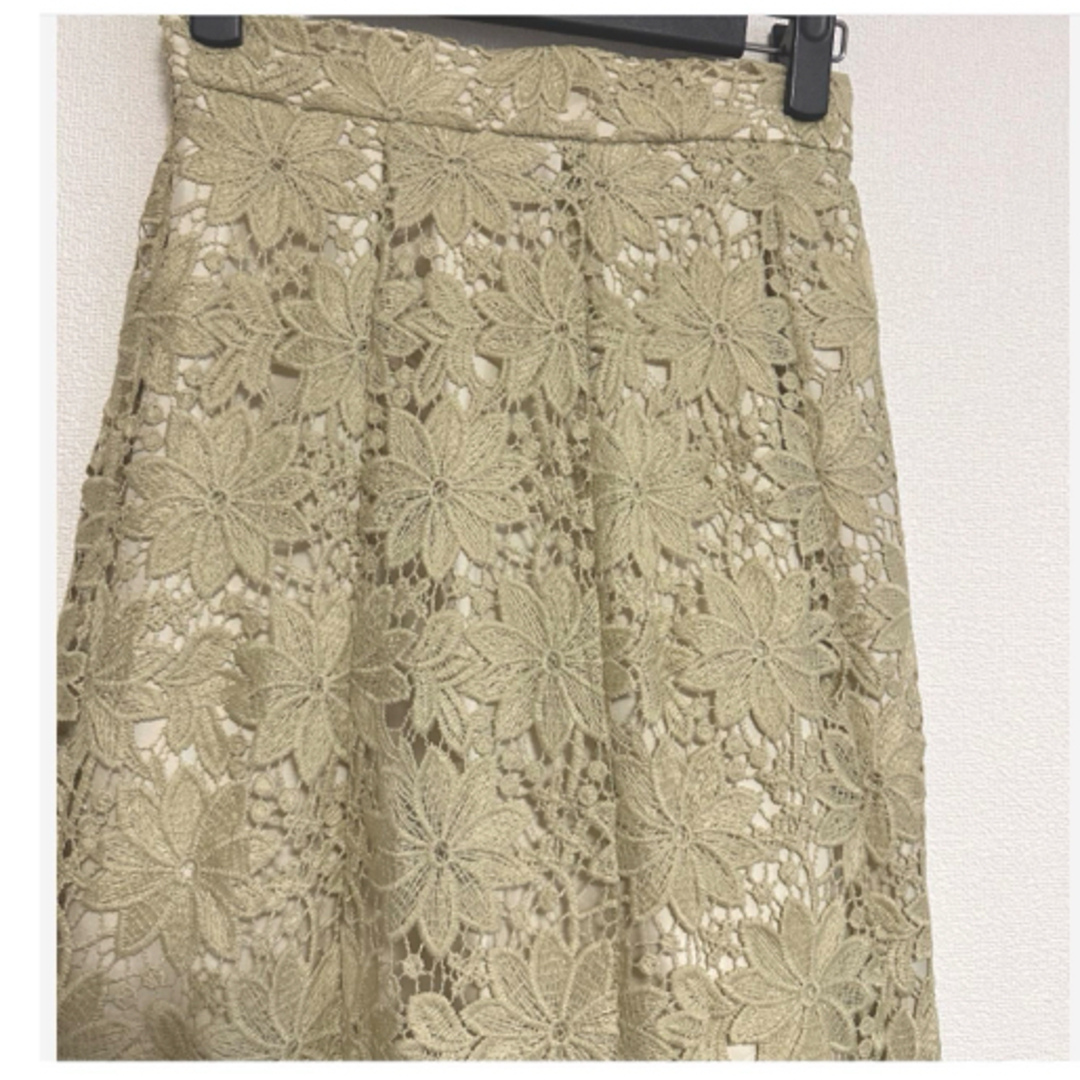 N.Natural beauty basic(エヌナチュラルビューティーベーシック)のかおこ様専用☆N.ナチュラルビューティーベーシック レースロングスカート M レディースのスカート(ロングスカート)の商品写真