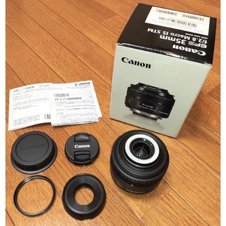 キヤノン(Canon)のCanon MACRO LENS EF-S 35mm f2.8 IS STM(レンズ(単焦点))