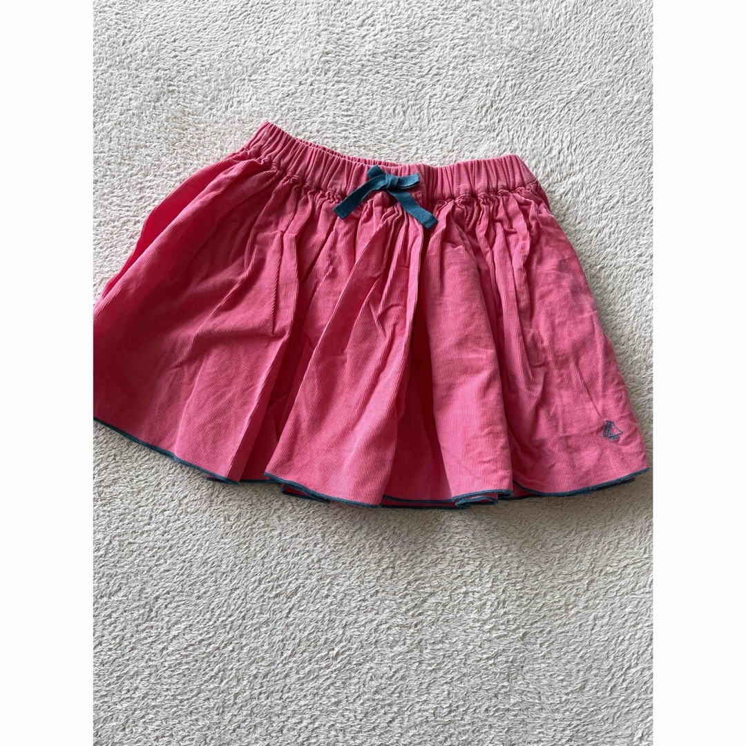 PETIT BATEAU(プチバトー)のプチバトー　ボリュームスカート　95 キッズ/ベビー/マタニティのキッズ服女の子用(90cm~)(スカート)の商品写真