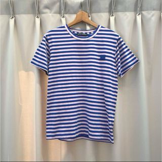 アクネストゥディオズ(Acne Studios)のACNE StudiosボーダーTシャツ XS アクネ フェイス パッチ(Tシャツ(半袖/袖なし))