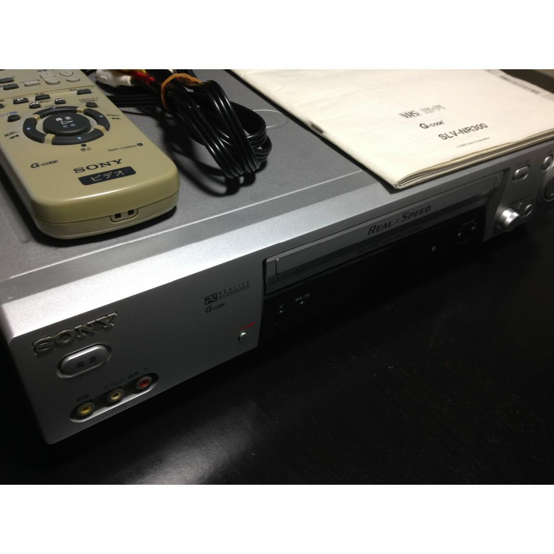 SONY VHSビデオデッキ SLV-NR300の通販 by chelsea's shop｜ラクマ
