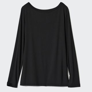 ユニクロ(UNIQLO)のエアリズムUVカットクルーネックT長袖(Tシャツ(長袖/七分))