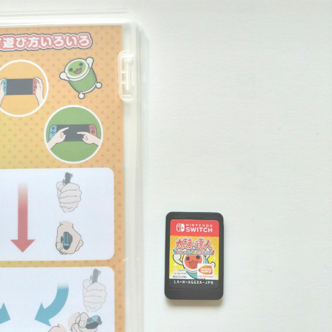 Nintendo Switch(ニンテンドースイッチ)の太鼓の達人 Nintendo Switchば～じょん！ エンタメ/ホビーのゲームソフト/ゲーム機本体(家庭用ゲームソフト)の商品写真