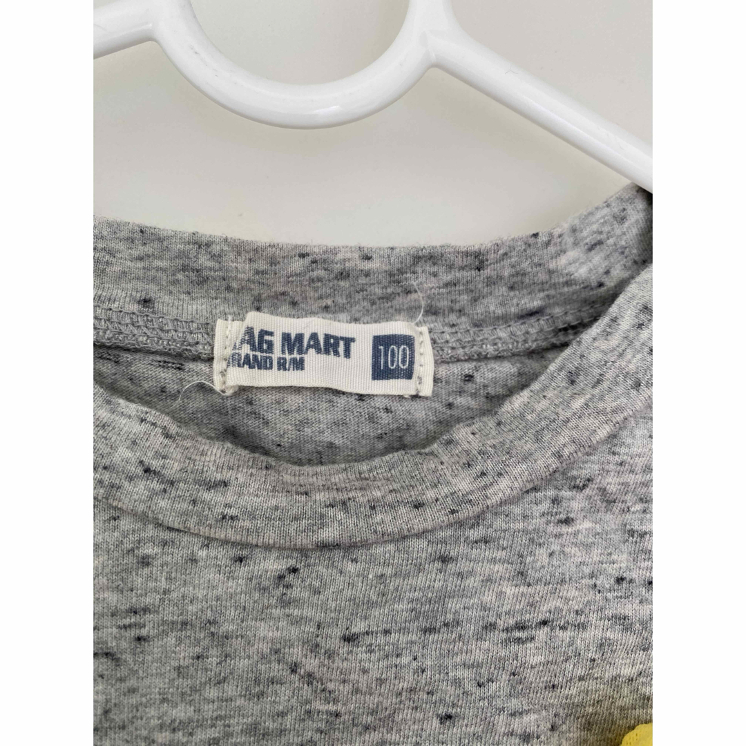 RAG MART(ラグマート)のRAG MART カットソー　100cm キッズ/ベビー/マタニティのキッズ服女の子用(90cm~)(Tシャツ/カットソー)の商品写真