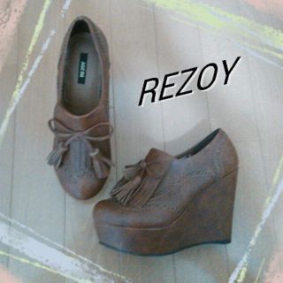 リゾイ(REZOY)の厚底 ウエッジソールパンプス(ハイヒール/パンプス)