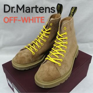 ドクターマーチン(Dr.Martens)の★英国製★デッドストック・メンズ★ダブルネーム オフホワイト　ドクターマーチン(ブーツ)