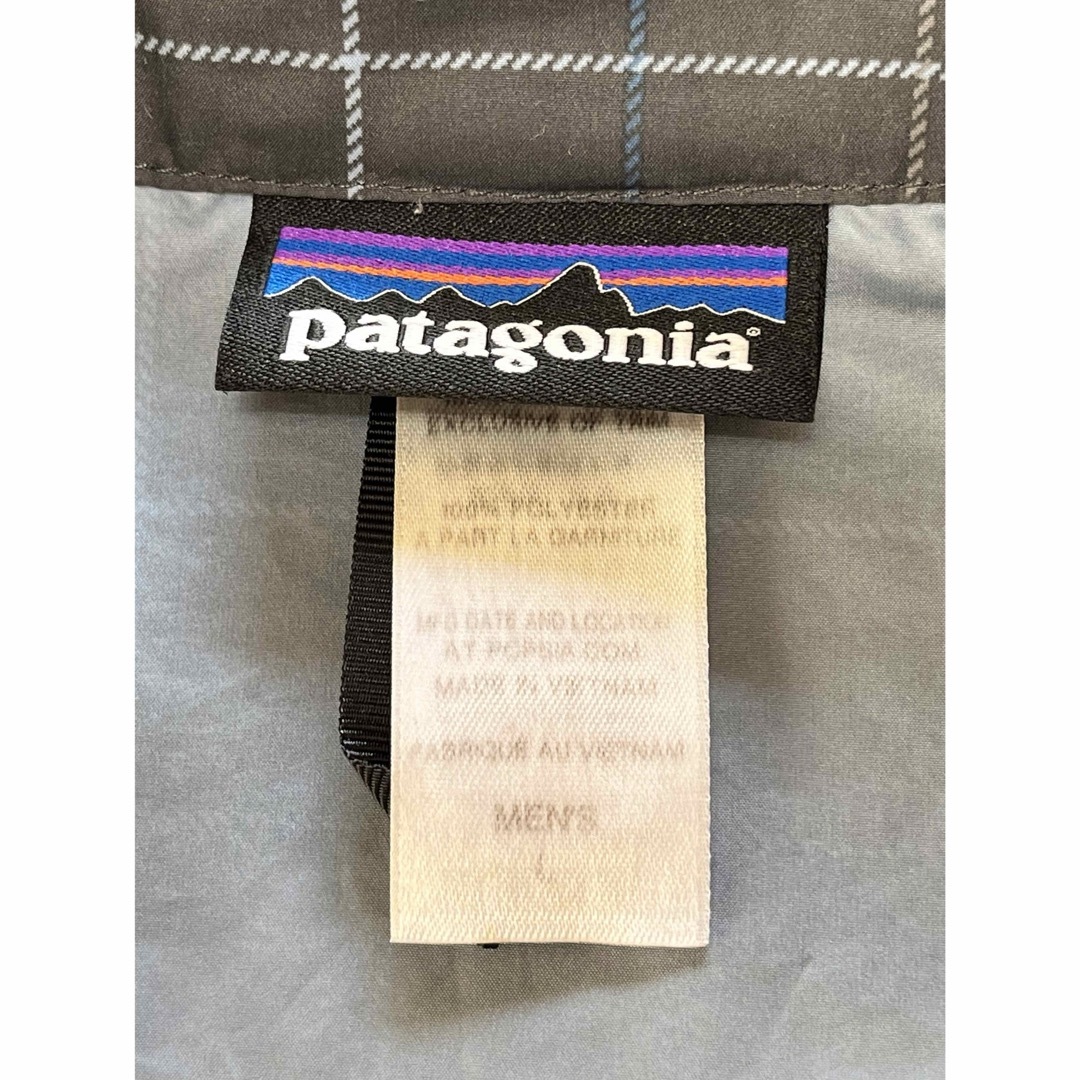 patagonia - patagonia VINTAGE チェックナイロンブルゾンの通販 patagonia - patagonia VINTAGE チェックナイロンブルゾンの通販