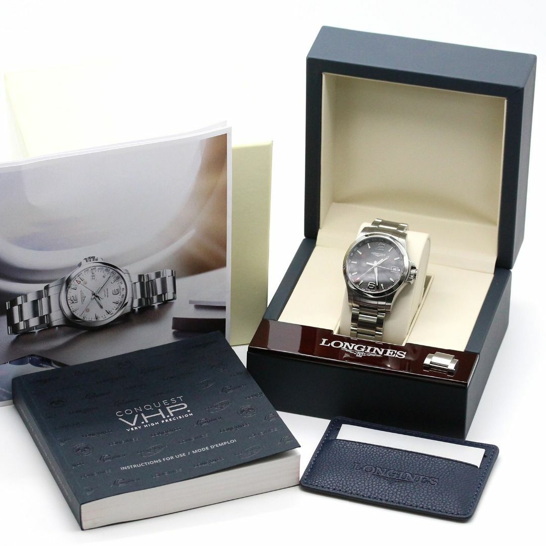 LONGINES(ロンジン)の【美品】ロンジン　 コンクエスト V.H.P.　腕時計　メンズ　A04383 メンズの時計(腕時計(アナログ))の商品写真