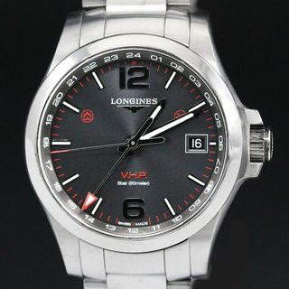 LONGINES - 【美品】ロンジン　 コンクエスト V.H.P.　腕時計　メンズ　A04383