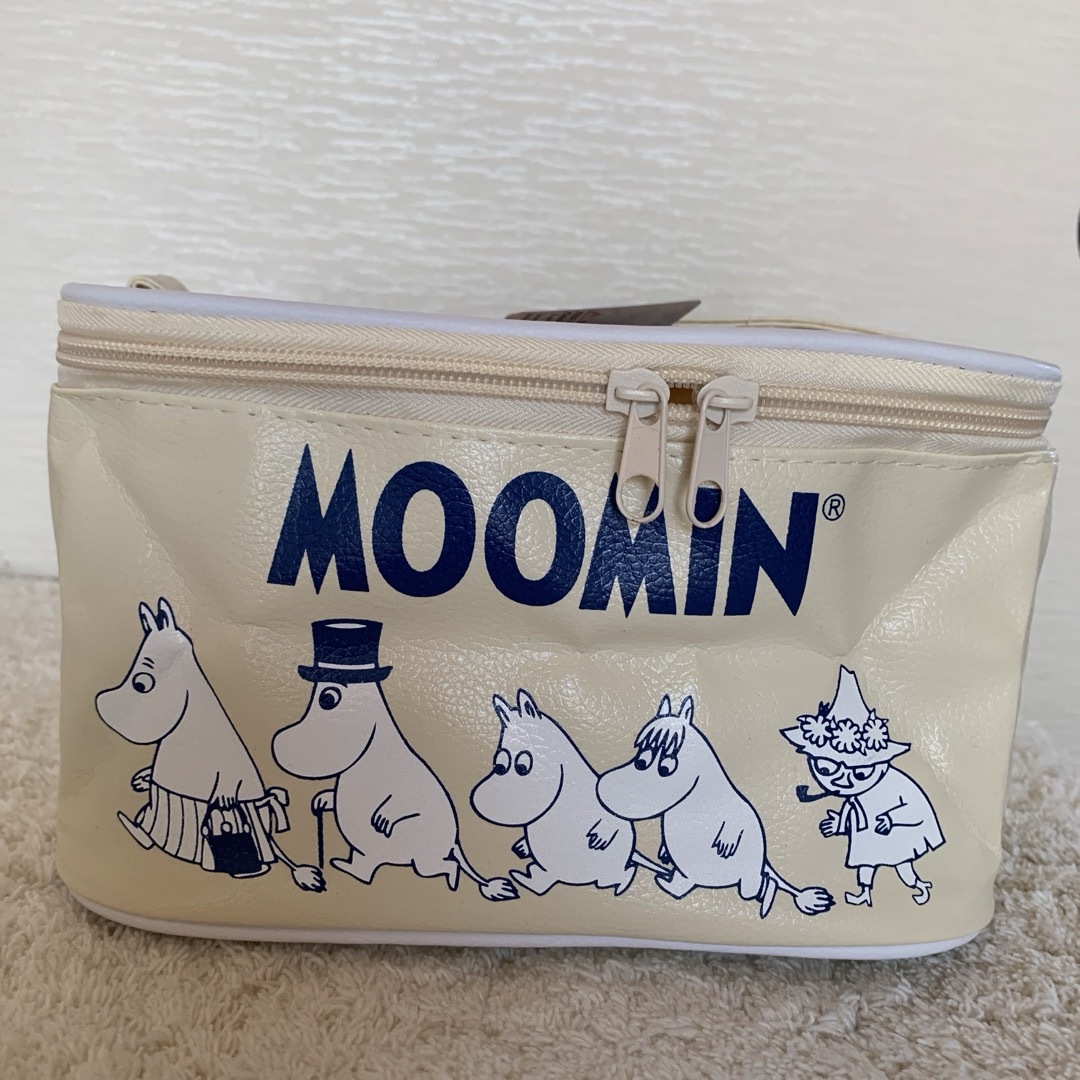 MOOMIN(ムーミン)の未開封　ムーミン　リトルミィ　スナフキン　ファミリー　バニティポーチ レディースのバッグ(その他)の商品写真