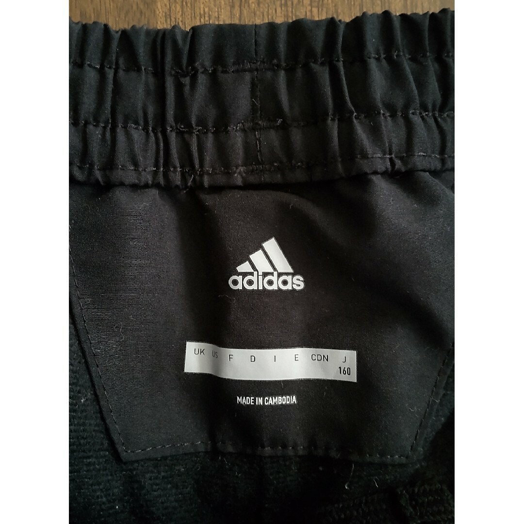 adidas(アディダス)の【adidas】パンツ☆厚手☆160cm キッズ/ベビー/マタニティのキッズ服男の子用(90cm~)(パンツ/スパッツ)の商品写真