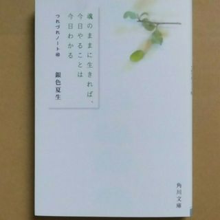 角川書店 - つれづれノート40   魂のままに生きれば、今日やることは今日わかる