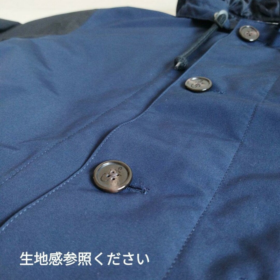 UNIQLO(ユニクロ)のユニクロ×JWアンダーソン モッズコート ネイビー メンズ M メンズのジャケット/アウター(モッズコート)の商品写真