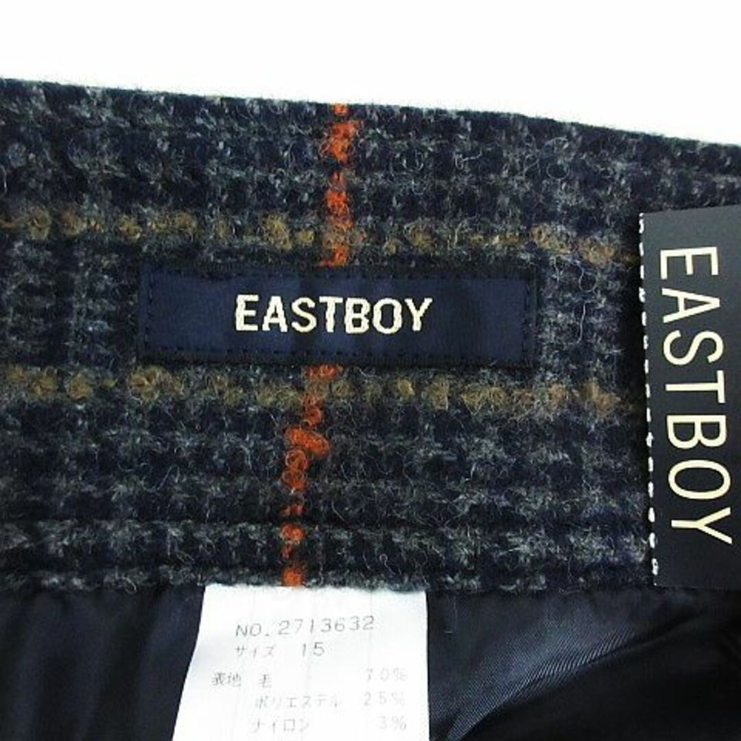 EASTBOY(イーストボーイ)のイーストボーイ スカート ひざ丈 タイト グレンチェック 15 ネイビー系 レディースのスカート(ひざ丈スカート)の商品写真