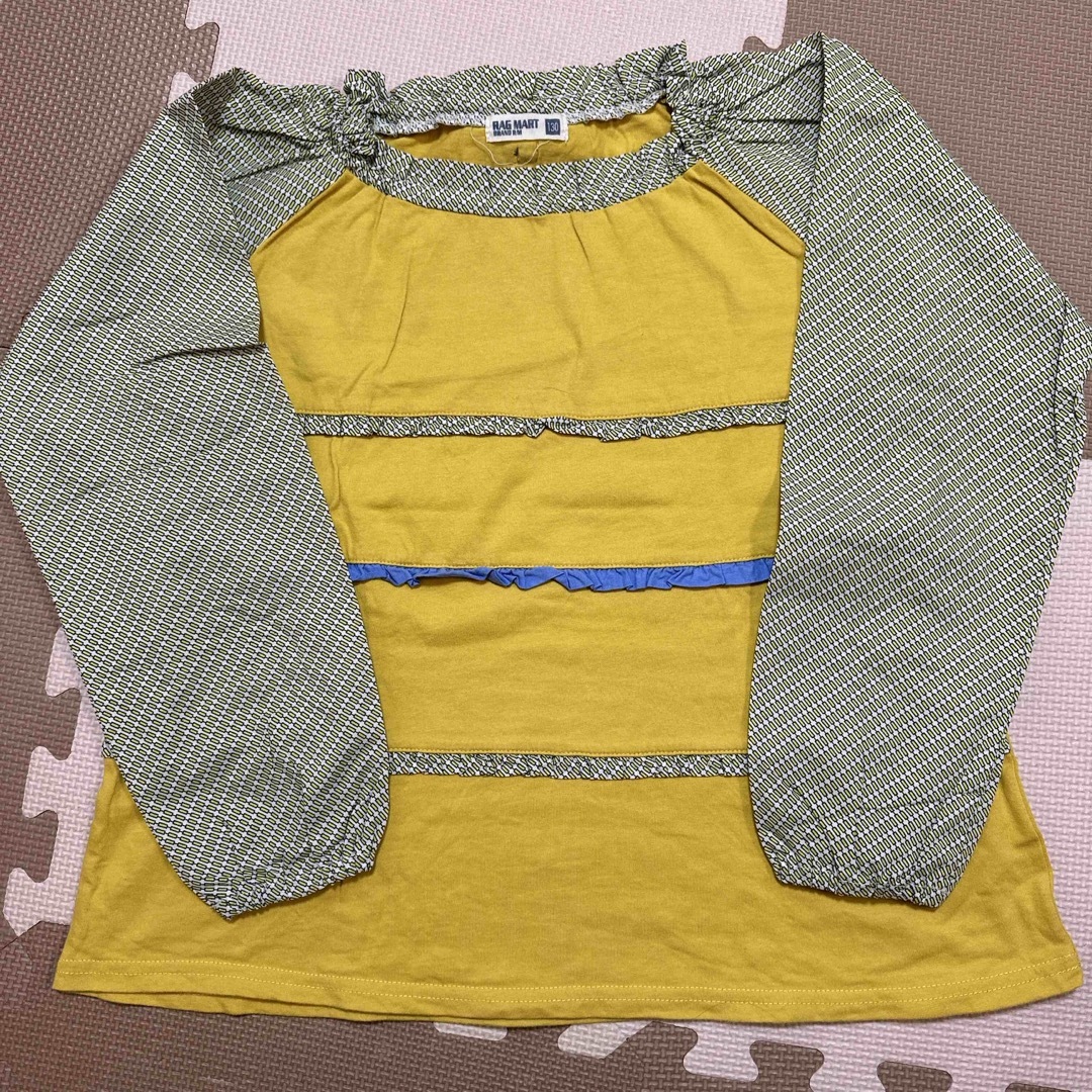 RAG MART(ラグマート)のカットソー　130 キッズ/ベビー/マタニティのキッズ服女の子用(90cm~)(Tシャツ/カットソー)の商品写真