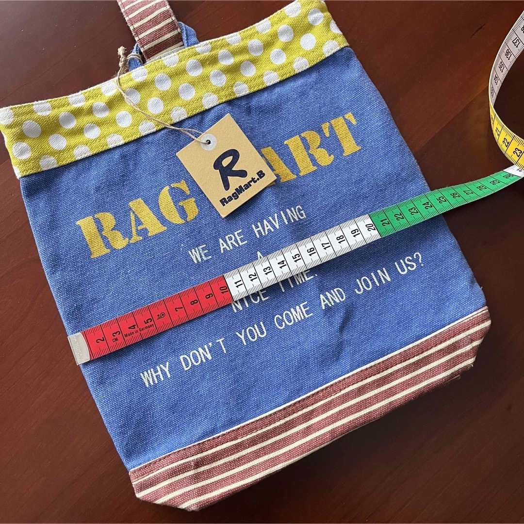 RAG MART(ラグマート)の⭐️未使用品　ラグマート　バック　上履き入れ キッズ/ベビー/マタニティのこども用バッグ(シューズバッグ)の商品写真