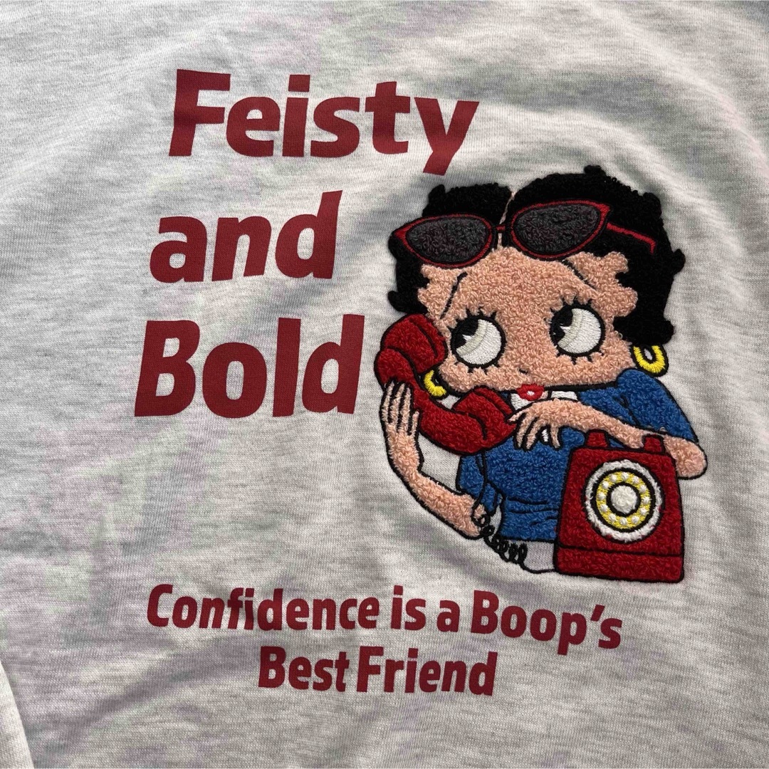 Betty Boop(ベティブープ)のBetty Boop トレーナー スウェット レディースのトップス(トレーナー/スウェット)の商品写真