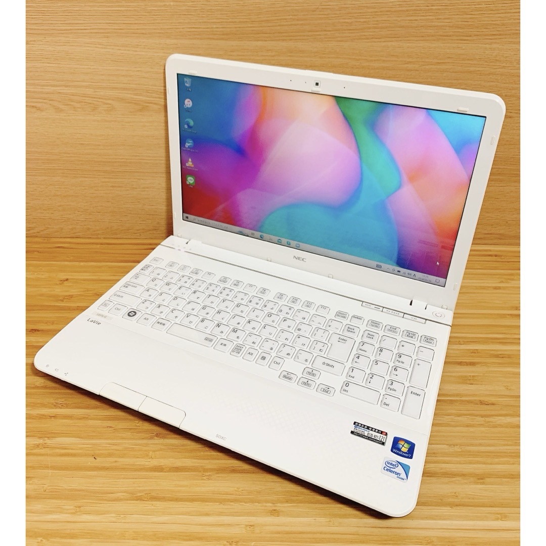 カメラ付PC✨ノートパソコン✨人気のNEC✨社会人・学生オススメ✨ スマホ/家電/カメラのPC/タブレット(ノートPC)の商品写真