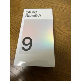 アンドロイド(ANDROID)の国内SIMフリー版 新品 OPPO RENO9 A NA ムーンホワイト(スマートフォン本体)