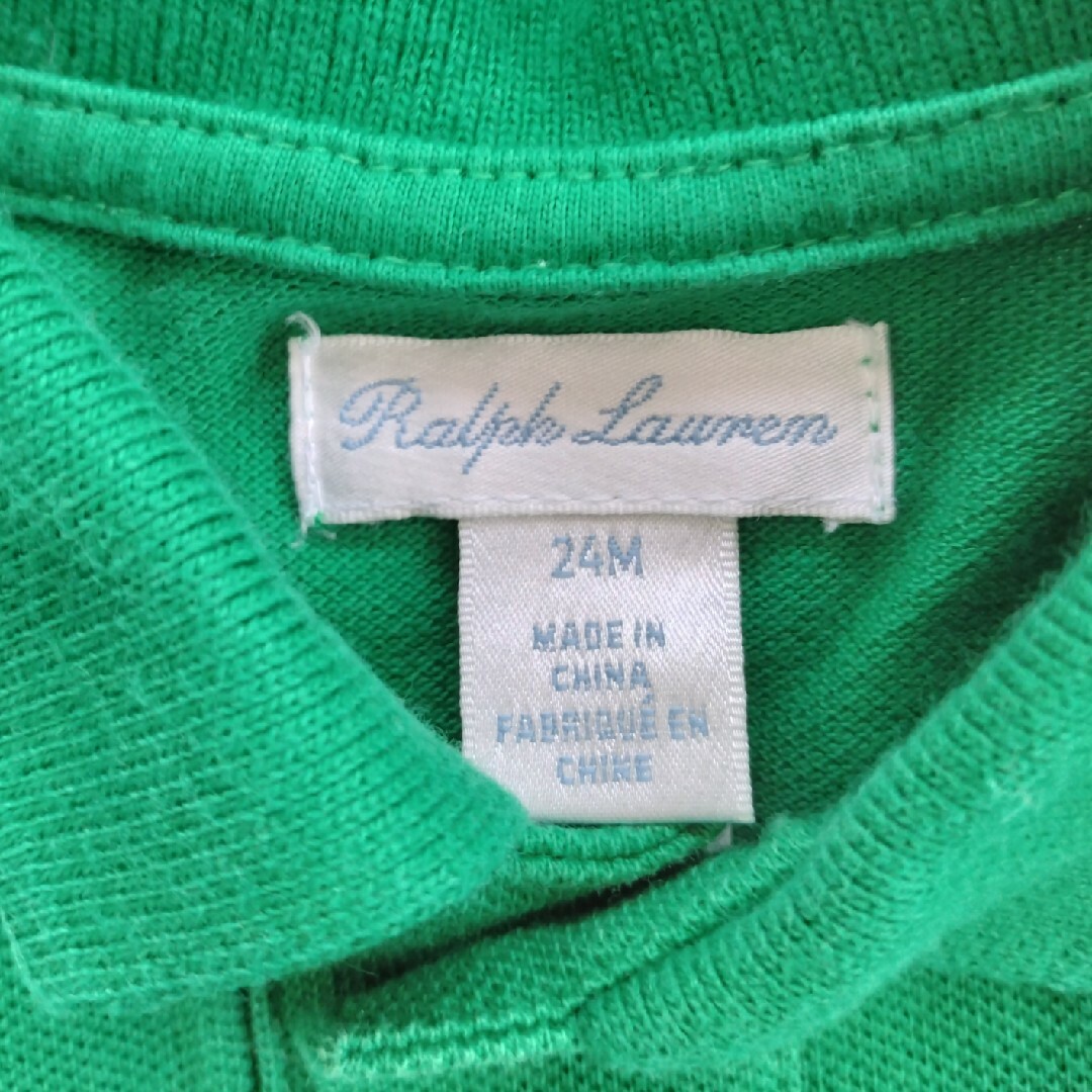 Ralph Lauren(ラルフローレン)の美品✨Ralph Laurenポロシャツ キッズ/ベビー/マタニティのベビー服(~85cm)(Ｔシャツ)の商品写真