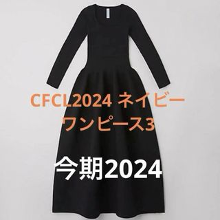 イッセイミヤケ(ISSEY MIYAKE)のCFCL 2024 ワンピース　新品　未使用サイズ3(ロングワンピース/マキシワンピース)