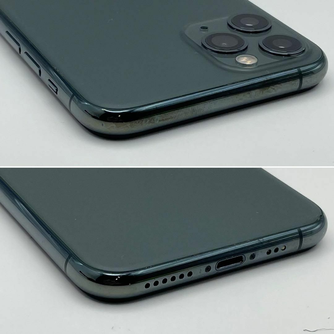 iPhone 11 Pro ミッドナイトグリーン 256GB 本体 SIMフリー スマホ/家電/カメラのスマートフォン/携帯電話(スマートフォン本体)の商品写真