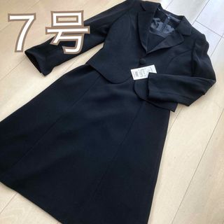 ブラックフォーマル　喪服　７号　Sサイズ　ワンピース　アンサンブル(礼服/喪服)