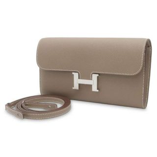 エルメス(Hermes)のエルメス 長財布 コンスタンス トゥーゴー ロング エトゥープ/シルバー金具 ヴォーエプソン B刻印(財布)