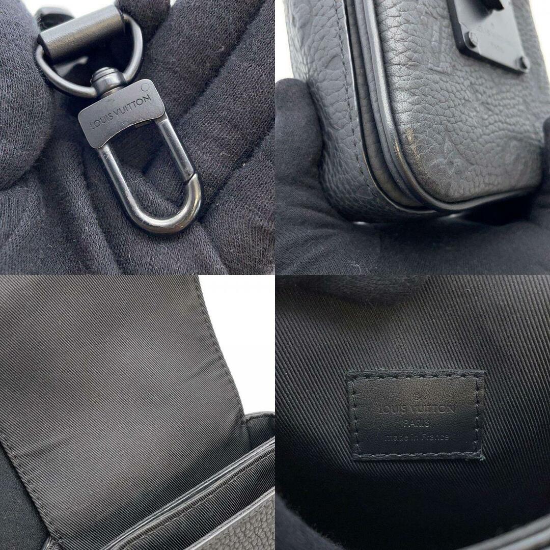 LOUIS VUITTON(ルイヴィトン)のルイヴィトン ショルダーバッグ モノグラム Sロック ヴェルティカル・ウエアラブル ウォレット M81524 メンズ 黒 メンズのバッグ(ショルダーバッグ)の商品写真