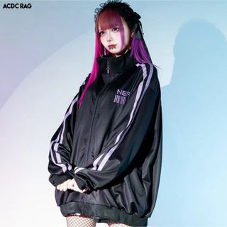 エーシーディーシーラグ(ACDC RAG)の【ACDCRAG】BLOODネロ ジャージジャケット 長袖(その他)