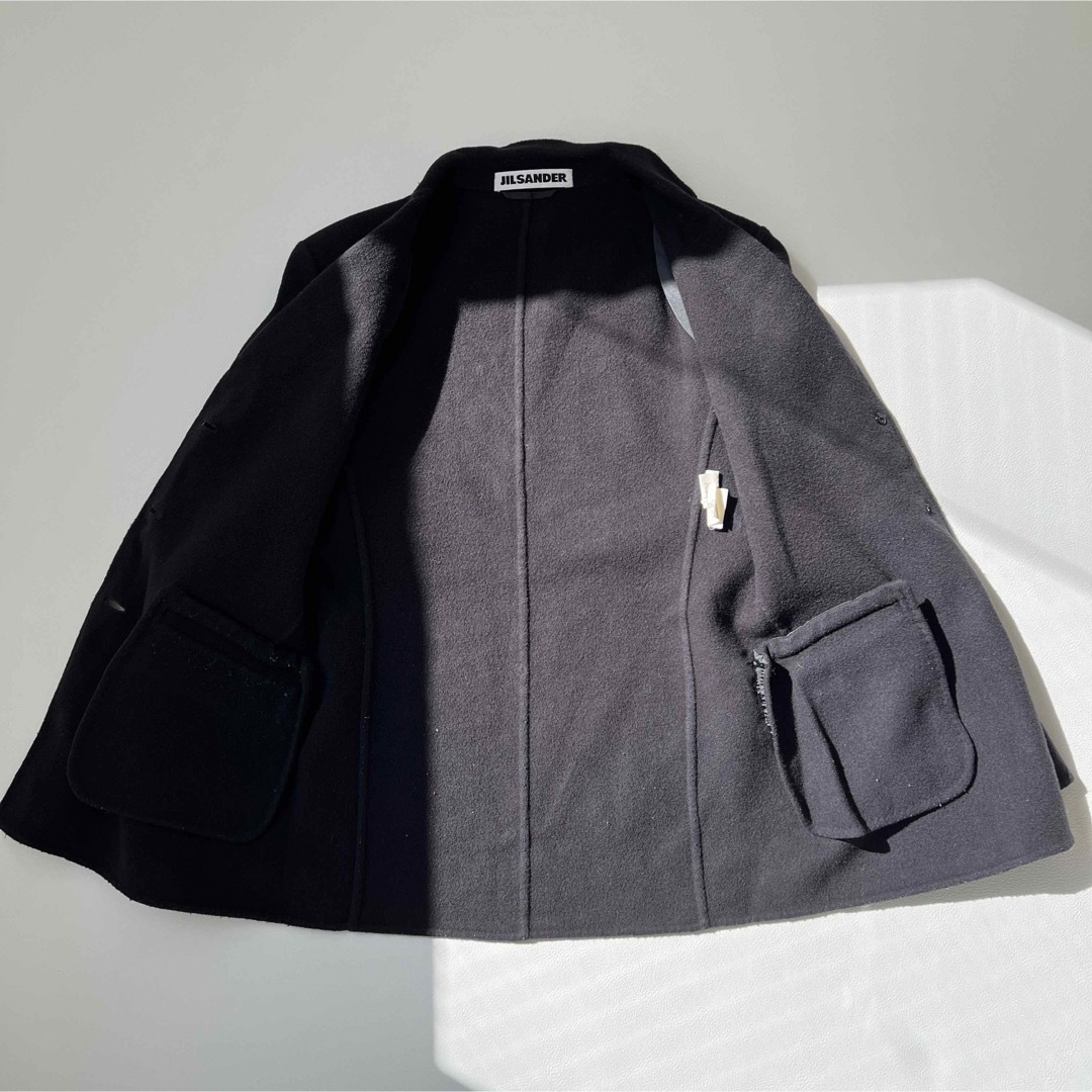 Jil Sander(ジルサンダー)のJIL SANDER ジルサンダー　ウールジャケット　テーラードジャケット レディースのジャケット/アウター(テーラードジャケット)の商品写真