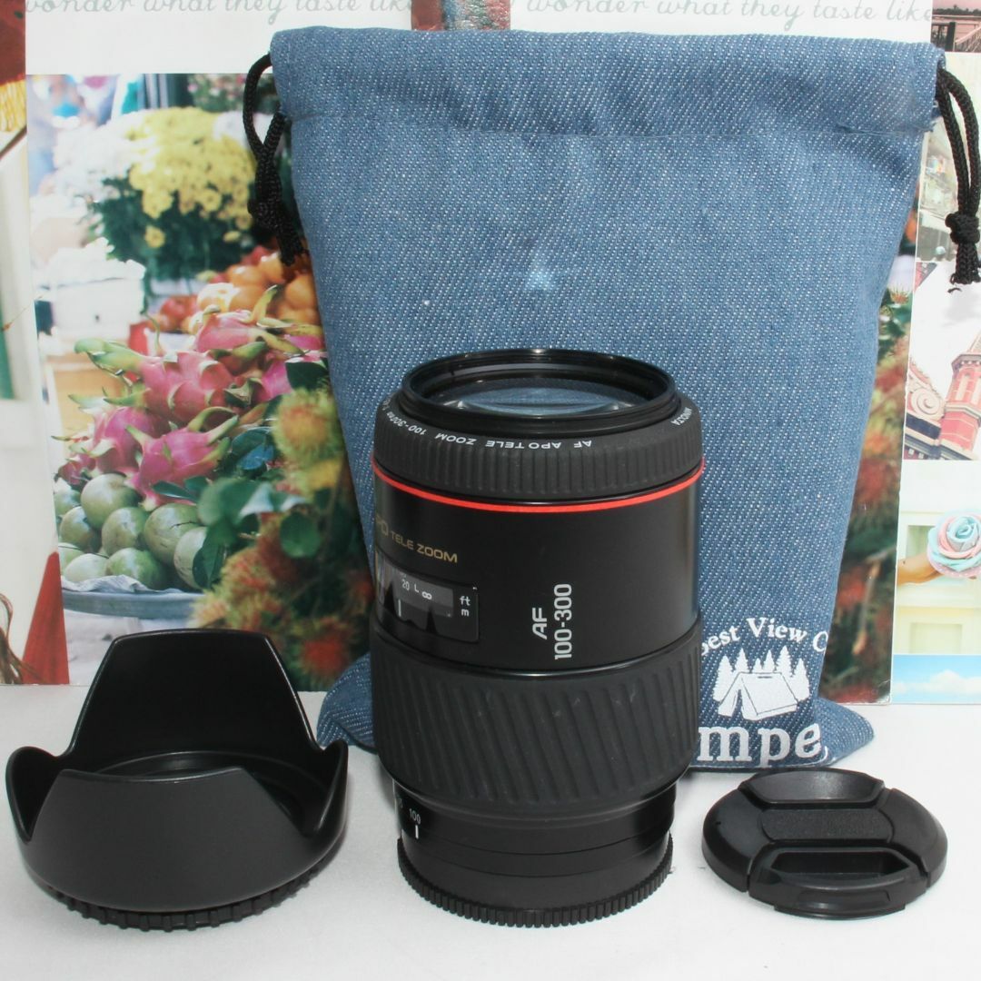 KONICA MINOLTA(コニカミノルタ)のMINOLTA AF APO 100-300 mm ソニー aマウント用 スマホ/家電/カメラのカメラ(デジタル一眼)の商品写真