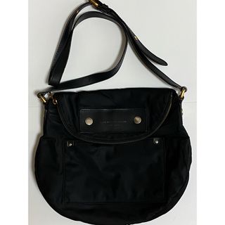 マークバイマークジェイコブス(MARC BY MARC JACOBS)のマークバイマークジェイコブス　ショルダーバッグ　ナイロン　ブラック　中古品(ショルダーバッグ)