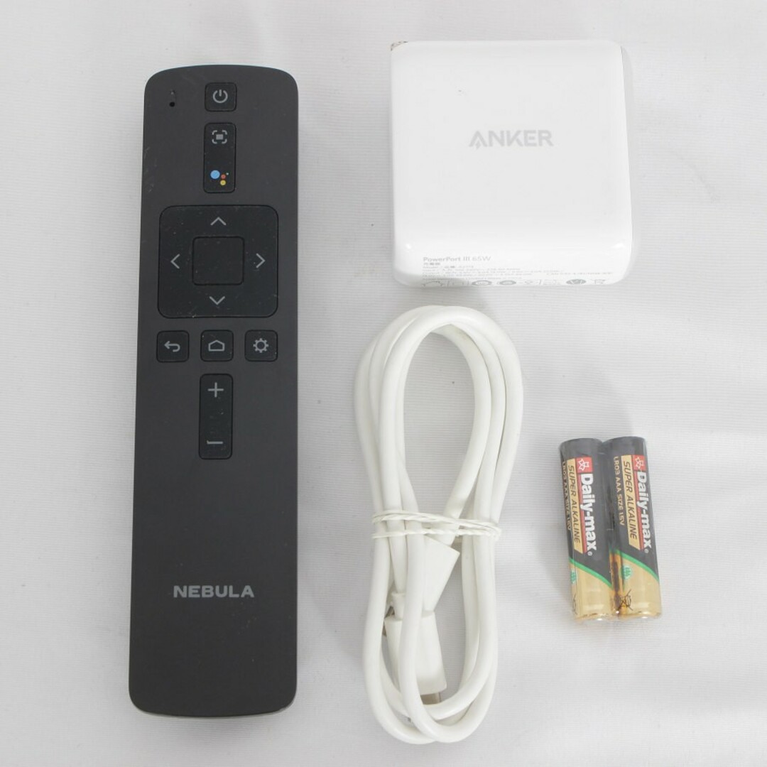 ANKER Nebula Vega Portable D2121N11 ブラック モバイルプロジェクター アンカー ネビュラ ポータブル 本体 スマホ/家電/カメラのテレビ/映像機器(プロジェクター)の商品写真