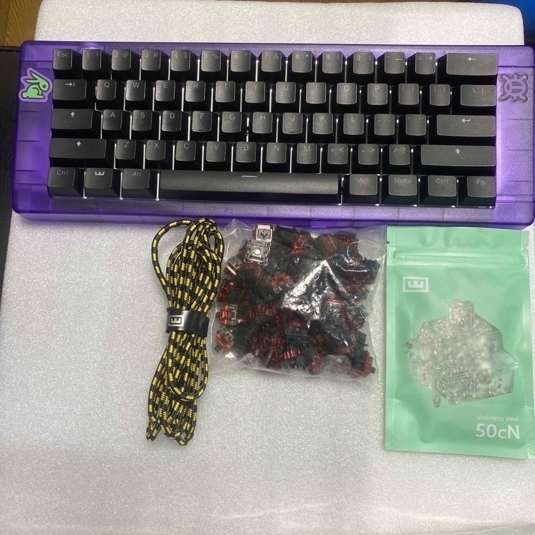 wooting 60he + BBOX60 カスタムキーボードの通販 by Z|ラクマ wooting 60he + BBOX60 カスタムキーボードの通販 by Z|ラクマ