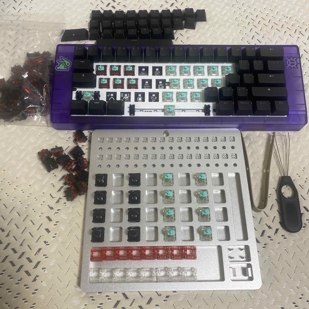 wooting 60he + BBOX60 カスタムキーボードの通販 by Z|ラクマ wooting 60he + BBOX60 カスタムキーボードの通販 by Z|ラクマ