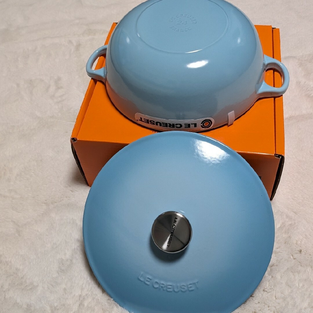 LE CREUSET(ルクルーゼ)のル・クルーゼ　マルミット　24 インテリア/住まい/日用品のキッチン/食器(鍋/フライパン)の商品写真