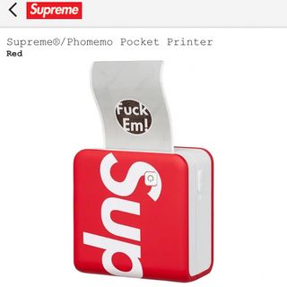 シュプリーム(Supreme)のSupreme®/Phomemo Pocket Printer(PC周辺機器)