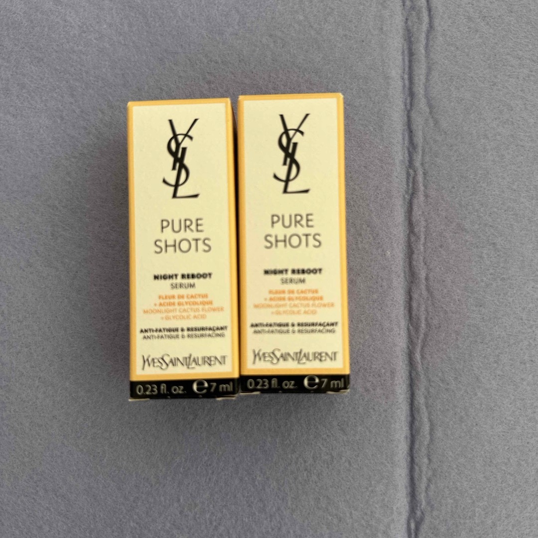 Yves Saint Laurent(イヴサンローラン)のイブサンローラン　ナイトセラム　ミニ2本セット コスメ/美容のスキンケア/基礎化粧品(美容液)の商品写真